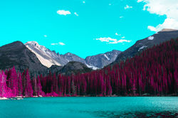 Rocky Mountain photo print